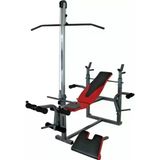 Maxtech Fonksiyonlu Ağırlık Sehpası,(Ithal Ürün) Bacakkası,Lat Pull,Butterfly, Scottcurl Özellikli