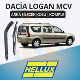 Maxtel Dacia Logan MCV 2007-2012 Komple Arka Silecek Kolu ve Süpürgesi