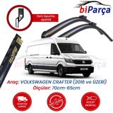 Maxtel Volkswagen Crafter 2016 ve Üzeri Muz Silecek Takımı