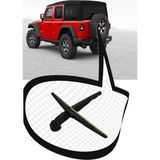 Maxtell Jeep Wrangler Arka Silecek Kolu ve Süpürgesi 2006--2018