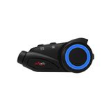 Maxto Kask Bluetooth Kulaklık Motosiklet Maxto M3 Kameralı Intercom - Mavi