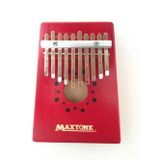 Maxtone AFC-02 Kalimba - 10 Tuşlu (Başlangıç Seviyesi) | Doğal Ahşap Gövde, Kristal Netliğinde Ses Karakteri ve Kompakt