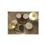 Maxtone Mxc-3017fbk Davul Set 5 Pcs Siyah Zil Tabure