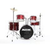 Maxtone Mxc-602Mr Maxtone Mxc-602Mr Junıor Davul Set Metalik Kırmızı