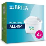 Maxtra Pro All-In-1 Yedek Su Arıtma Filtreleri 4'lü Set - Ahşap - Bej - Siyah