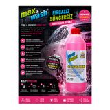 Max&wash 1 kg Fırçasız Süngersiz Oto Yıkama Şampuanı | 1/60 Konsantre Yoğun Köpük | Boya Dostu Profesyonel Araç Yıkama Ürünü