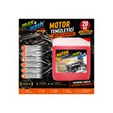 Max&wash 20 kg Motor Temizleyici | 1/3 Konsantre Ağır Yağ ve Kir Çözücü | Profesyonel Oto Kuaför Ürünü