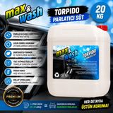 Max&wash 20 kg Torpido Parlatıcı Süt | Profesyonel Araç Içi Plastik Koruyucu ve Parlatıcı | Oto Kuaför Ürünü