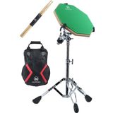 Maxword Dd-239Gr Pro Bateri Davul Çalışma Pedi Seti Drum Practice Pad Full Set
