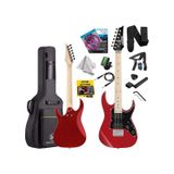 Maxword DE-150RD Maple Klavye HH Manyetik Yüksek Kaliteli Elektro Gitar Seti
