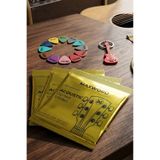 Maxword GT-Acoustic-3X Kaliteli Akustik Gitar Teli 3 Takım Set (Pena Hediye)