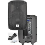 Maxword Maxi-12A Aktif Kabin Hoparlör, 12 İnç, 1200 Watt, Bluetooth, USB, Siyah
