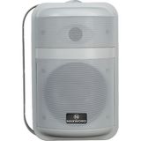 Maxword MDS-104TW Yüksek Kaliteli 160W 4 Inç 16 OHM/100V Iki Yollu Duvar Tipi Sütun Hoparlör - Beyaz - 4 İnç