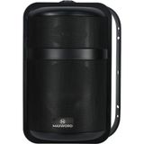 Maxword MDS-106TB Yüksek Kaliteli 250W 6.5 Inç 16 OHM/100V Iki Yollu Duvar Tipi Sütun Hoparlör - Siyah