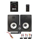 Maxword RM-500 Aktif Stüdyo Referans Monitörü 5 Inç Çift bluetooth USB 180 Watt