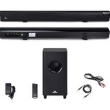Maxword SLC-170BT 4.2 Kanal Optik Çıkışlı Soundbar TV Ses Sistemi + Subwoofer 170W+130W - Siyah