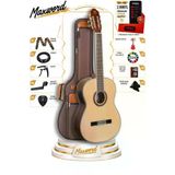 Maxword X45-Eq Ekolayzerli Profesyonel Elektro Klasik Gitar Seti Natural El Yapımı