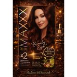Maxx 5.77 Yoğun Sıcak Kahve Saç Boyası Profesyonel Kuaför Boyası Kalıcı Yoğun Çikolata Kahve Ton