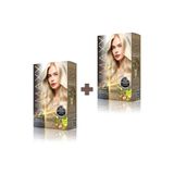 MAXX DELUXE 2'li Beauty Expert Set Saç Boyası 0.2 Buzul Sarısı