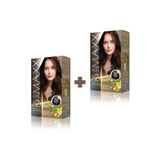 MAXX DELUXE 2'li Beauty Expert Set Saç Boyası 4.0 Kahve