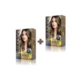 MAXX DELUXE 2'li Beauty Expert Set Saç Boyası 6.1 Küllü Koyu Kumral