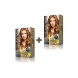 MAXX DELUXE 2'li Beauty Expert Set Saç Boyası 8.73 Altın Karamel