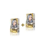 MAXX DELUXE 2'li Golden Beauty Set Saç Boyası 0.01 Füme Gri