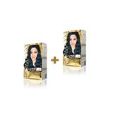 MAXX DELUXE 2'li Golden Beauty Set Saç Boyası 1.1 Mavi Siyah