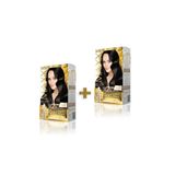 MAXX DELUXE 2'li Golden Beauty Set Saç Boyası 3.0 Koyu Kahve
