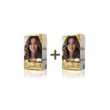 MAXX DELUXE 2'li Golden Beauty Set Saç Boyası 7.11 Yoğun Küllü Kumral