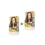 MAXX DELUXE 2'li Golden Beauty Set Saç Boyası 8.0 Açık Kumral