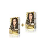 MAXX DELUXE 2'li Golden Beauty Set Saç Boyası 8.11 Yoğun Açık Küllü Kumral