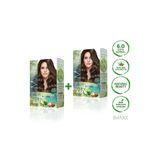 MAXX DELUXE 2'li Natural Beauty Amonyaksız Set Saç Boyası 6.0 Koyu Kumral