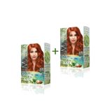 MAXX DELUXE 2'li Natural Beauty Amonyaksız Set Saç Boyası 8.45 Tarçın Bakır