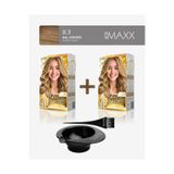 Maxx Deluxe 2'Li Paket Golden Beauty Set Saç Boyası 8.3 Bal Köpüğü, Boya Tası Ve Fırça Hediye!