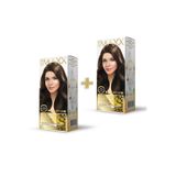 MAXX DELUXE 2'li Premium Yarı Kit Set Saç Boyası 6.0 Koyu Kumral