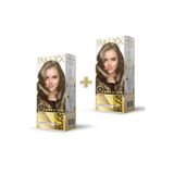 MAXX DELUXE 2'li Premium Yarı Kit Set Saç Boyası 8.1 Küllü Açık Kumral