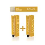 MAXX DELUXE 2'li Tüp Saç Boyası 60 ml 10.1 Platin Sarısı