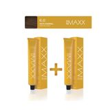 MAXX DELUXE 2'li Tüp Saç Boyası 60 ml 6.0 Koyu Kumral