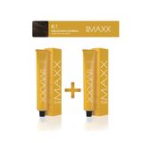 MAXX DELUXE 2'li Tüp Saç Boyası 60 ml 6.1 Küllü Koyu Kumral