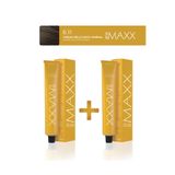 MAXX DELUXE 2'li Tüp Saç Boyası 60 ml 6.11 Yoğun Küllü Koyu Kumral