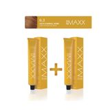 MAXX DELUXE 2'li Tüp Saç Boyası 60 ml 6.3 Koyu Kumral Dore