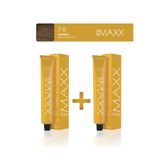 MAXX DELUXE 2'li Tüp Saç Boyası 60 ml 7.0 Kumral