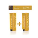 MAXX DELUXE 2'li Tüp Saç Boyası 60 ml 7.00 Yoğun Kumral