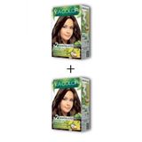 Maxx Deluxe 2x2 Tüp Krem Çikolata Kahve No: 6.7 Saç Boyası Seti