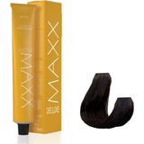 Maxx Deluxe 6.00 Yoğun Koyu Kumral 4x60 ml Tüp Saç Boyası