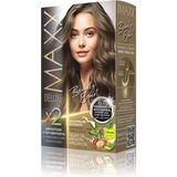 Maxx Deluxe 6.11 Yoğun Koyu Kullu Kumral Kalıcı Krem Saç Boyası 3 Parça Ürün Seti