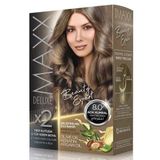 Maxx Deluxe 8.0 Açık Kumral x2 Saç Boyası