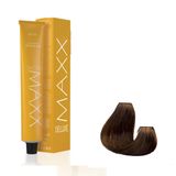 Maxx Deluxe 8.1 Küllü Açık Kumral 60 ml Tüp Saç Boyası + Sıvı Oksidan