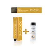 Maxx Deluxe 8.11 Yoğun Küllü Açık Kumral 60 ml Tüp Saç Boyası + Sıvı Oksidan